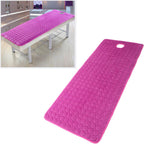 Topyond Massage Table Topper, Soft & Comfortable Lash Bed Pad with Hole, Thickened Non-Slip Spa Mattress Cover for Esthetician Bed & Beauty Salon(31.5 in x 74.8 in)