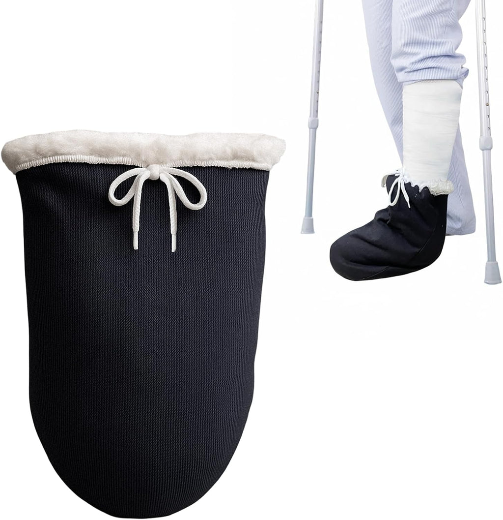 EDWERD Foot Cast Sock Cover for Ankle Toe, Warm Plaster Stocking Protective Accessories for Wounds & Burns, 1 Pcs