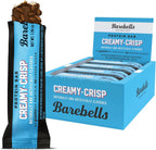 Barebells Protein Bars Creamy Crisp - 12 Count, 20g High Protein Treats - Chocolate Nutrition Bar with 1g Total Sugars - On-The-Go Breakfast or Post-Workout Snack