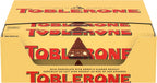 TOBLERONE Milk Chocolate Bar with Honey and Almond Nougat, Valentines Day Chocolate Candy, 20 - 3.52 oz Bars