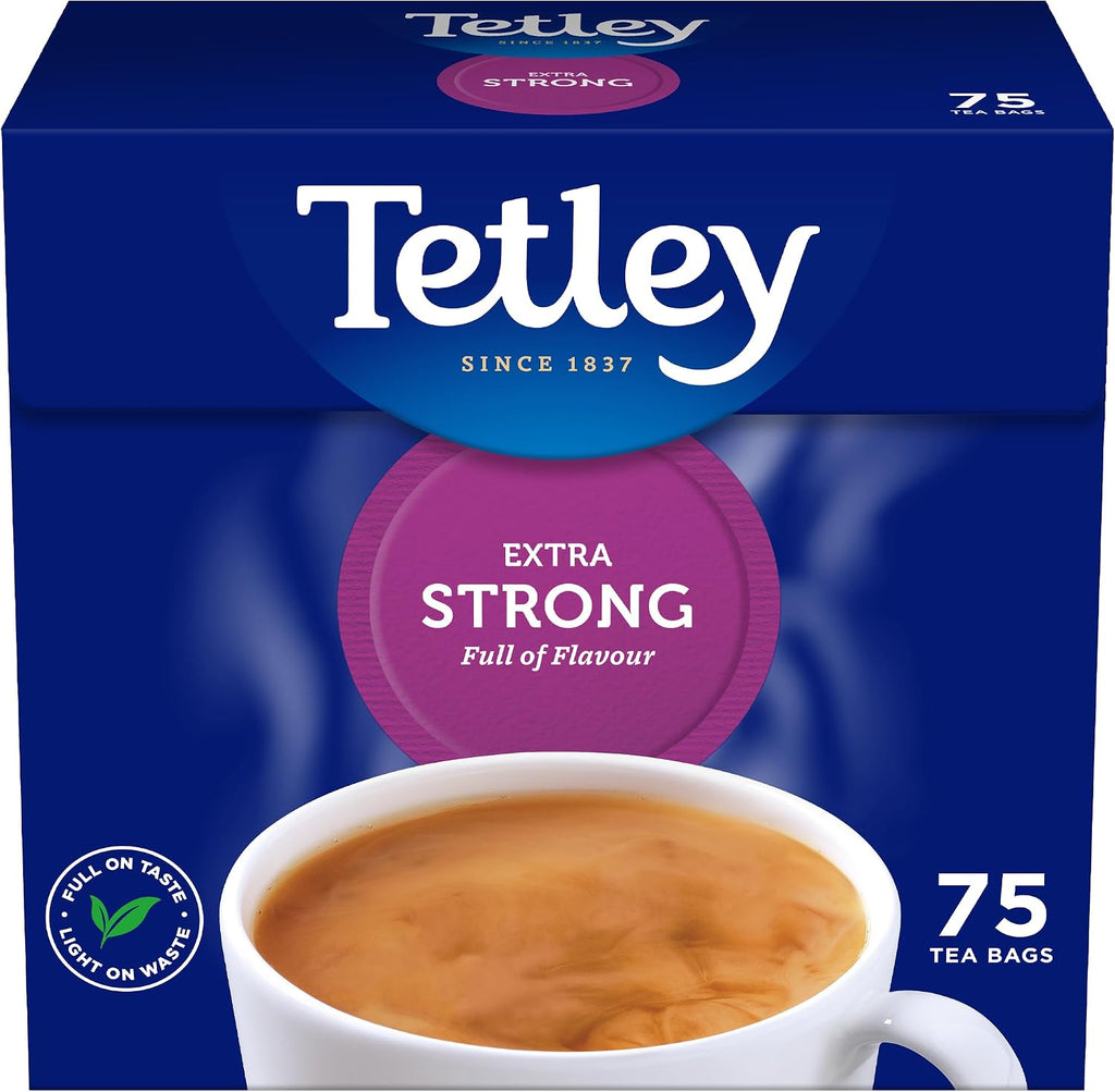 Tetley Extra Strong Tea Bags 75S 237G