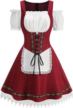 Oktoberfest outfits Dirndl Dress Costume for Women German Traditional Bavarian Carnival