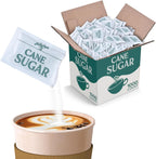 Bulk White Sugar Packets 1000 Count Individual Portion Packs for Hot Drinks Great for Restaurants Offices Schools and Home Use