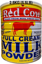 Red Cow Full Cream Milk Powder 2.5 Kg (5.5lb), Made From Real Fresh Milk, Product of Netherlands.