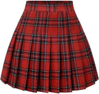 Pleated Skirts for Women High Waist Mini Tennis Skater Skirt Casual Basic Skirts Cheerleader