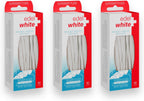 Edel+White Dental Floss - 50 Floss Threaders for Bridges, Orthodontic Braces and Dental Implants for Optimal Oral Hygiene Care - Gentle Threader Floss for Oral Health (3 Pack)…