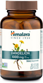 Himalaya Dandelion - Dandelion Root Supplement Supporting Daily Wellness and Health - Vegan, Gluten Free, 1000 mg, 60 Capsules