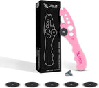 Ampoule Cutter for Doctors Nurse, Glass Bottle Cap Remover Cutter Ampule Breaker for Hospital and Clinic (Pink)