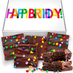 Birthday Party Large Brownies Gift Box Individually Wrapped | Happy Birthday Celebration | Nut Free | Kosher