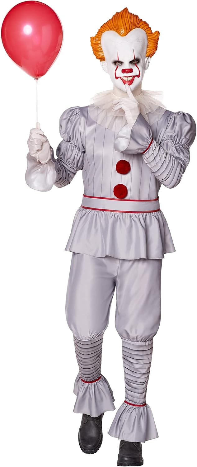 Spirit Halloween It Adult Pennywise Costume | Officially Licensed | Horror | Clown Cosplay | Group