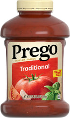 Prego Traditional Pasta Sauce, 67 oz Jar