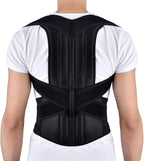 Adjustable Clavicle Posture Corrector Straightener Band Correction Lumbar Shoulder Back Brace Support Belt Effectively Relieve Neck(Medium)