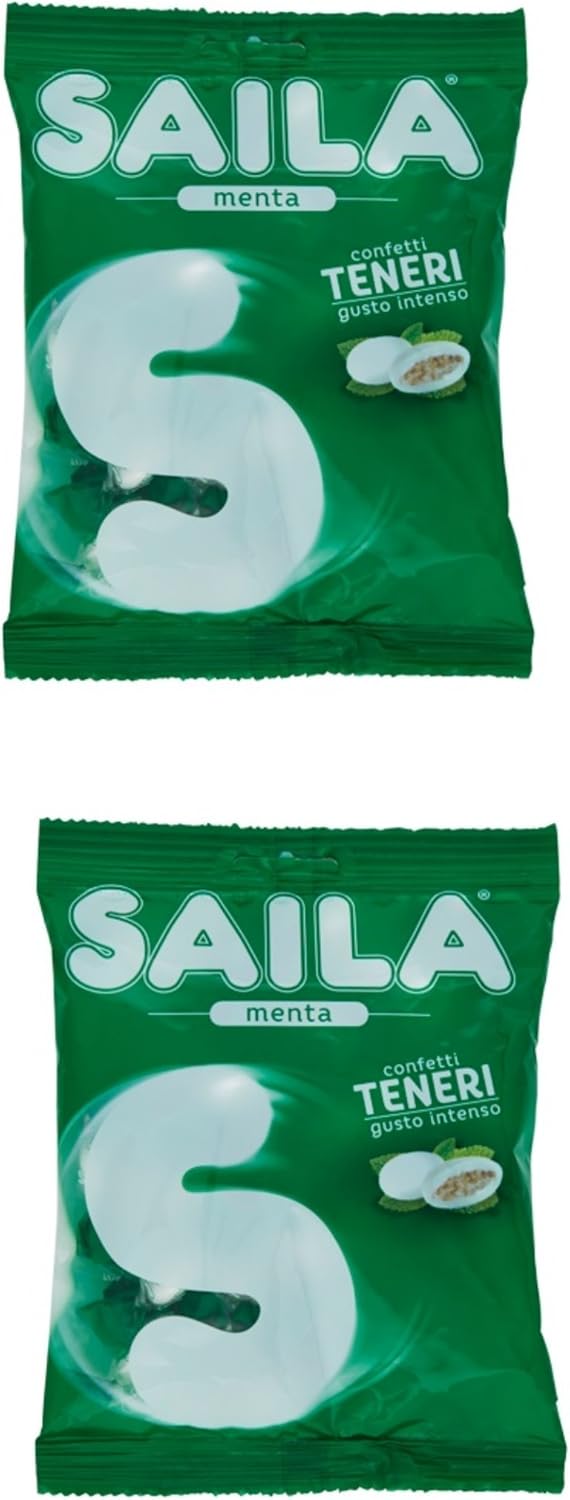 Saila Mint Candy, Intense Flavor 100g, pack of 2