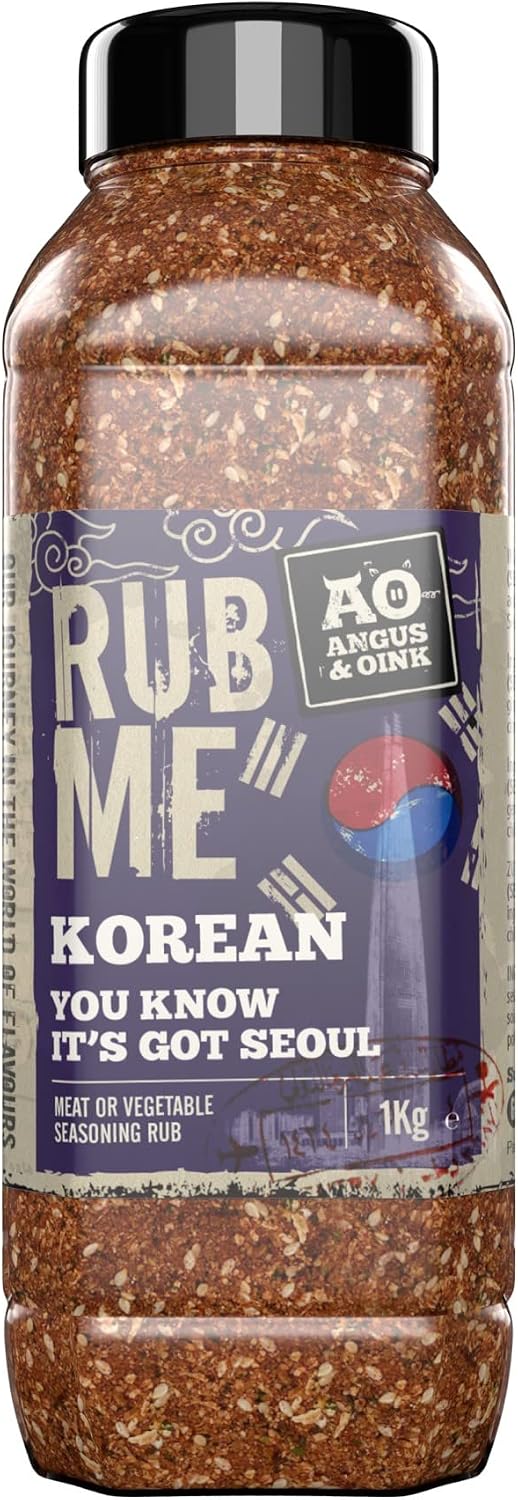 Angus & Oink Rub Me BBQ Seasoning- Korean (POD) - 1.1 Kg