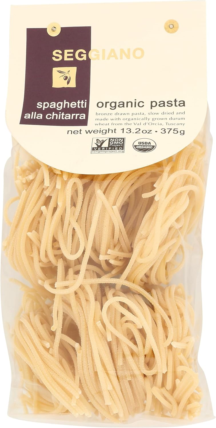 Seggiano, Spaghetti alla Chitarra Organic Pasta, 13.2 oz