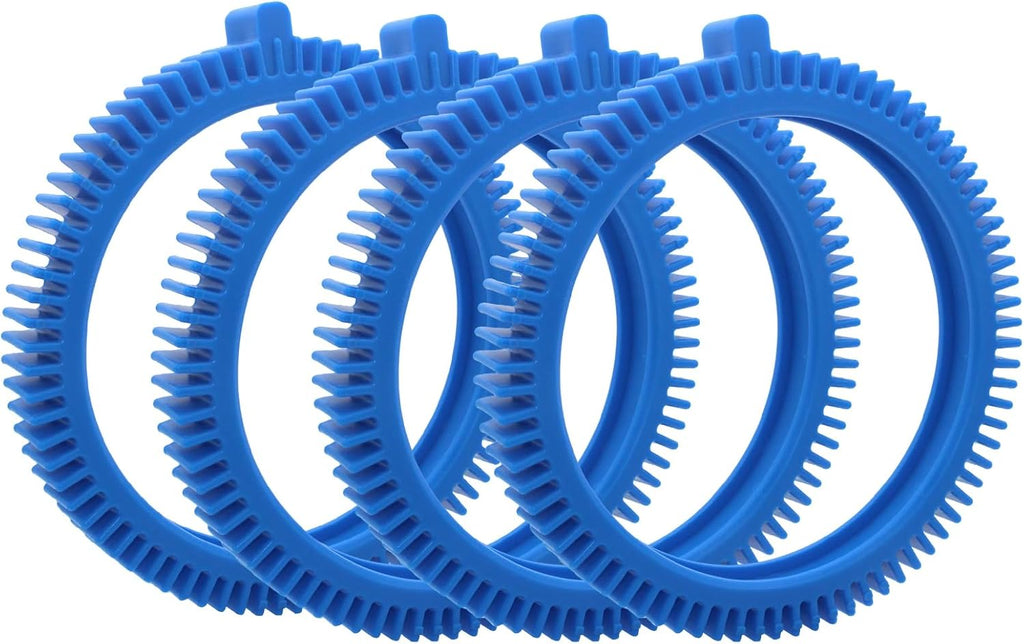 896584000-143 Front Tire Kit with Super Hump Replacement Tires for Poolvergnuegen Select and Hayward Phoenix Pool Cleaner Wheel (4Pcs Front Tires)