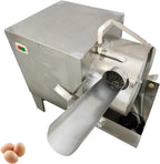 110V Automatic Egg Surface Washer Single Row Cleaning Machine for Chicken Duck Goose Eggs, 201 Stainless Steel Shell Nylon Brush for Commerical, 2000 Pcs/H 280W