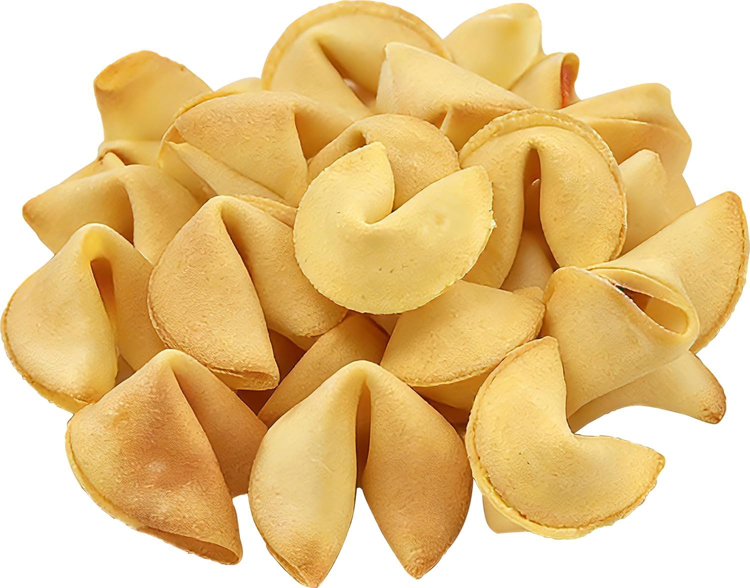 Soeos Fortune Cookies, Approx 48 Count, Vanilla Flavor, Fortune Cookies Individually Wrapped Bulk, Individually Packed Crisp Cookies with Fun, Traditional Chinese New Year Fortune Cookie