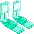 AVIDACE 2PCS Pill Cutter, Professional Pill Splitter for Cutting Small Pills or Large Pills in Half