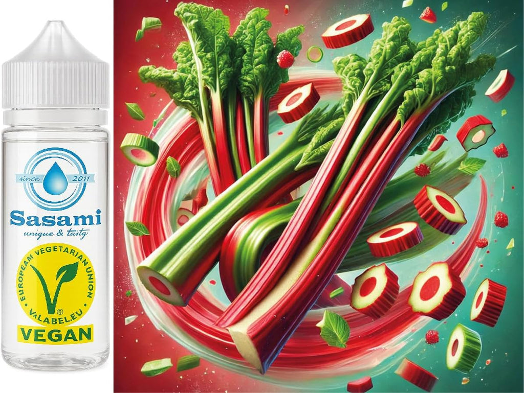 Rhubarb Flavor Concentrate - Vegan - Sasami - 100ml