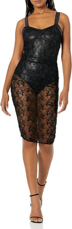 Mapale Side Cut Out Halter Dress