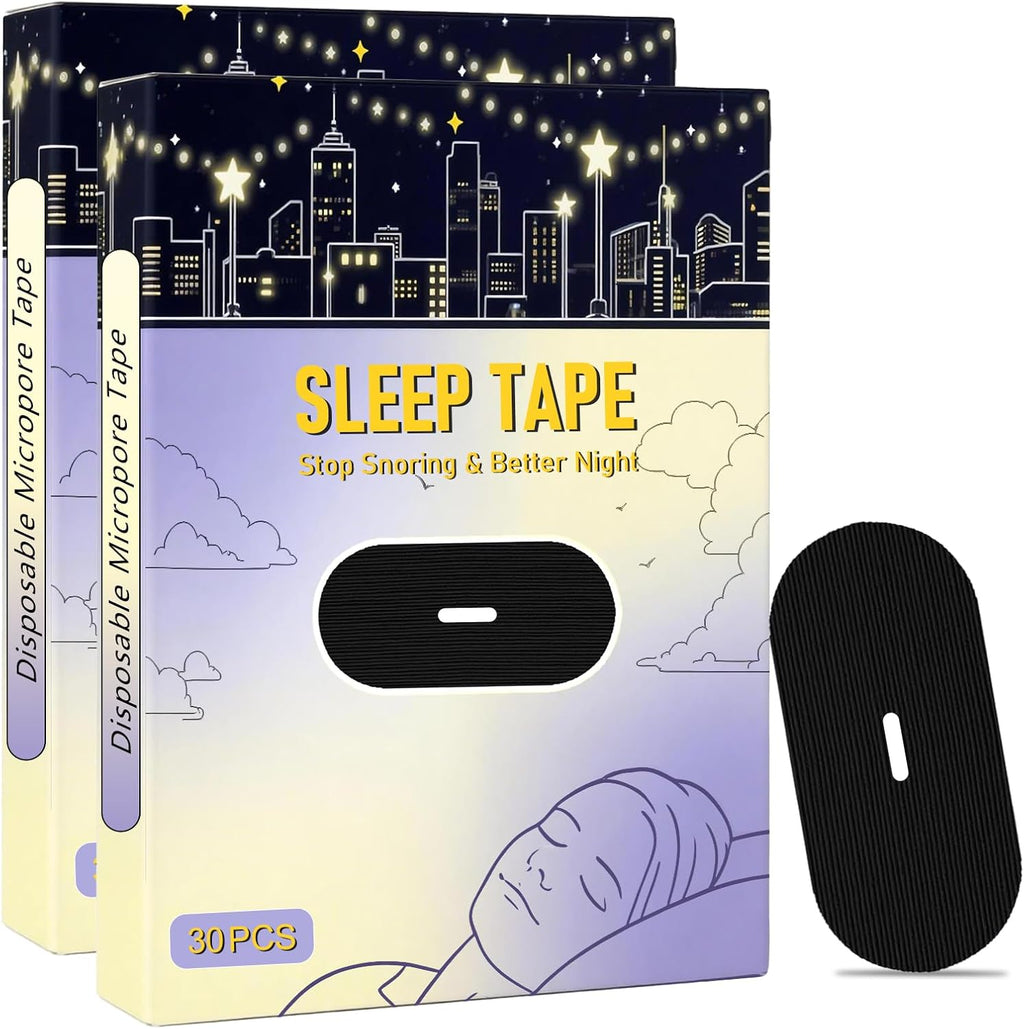 Mouth Tape for Sleeping Women 60 Pack Adhesive Tape,Soft Cloth B-10