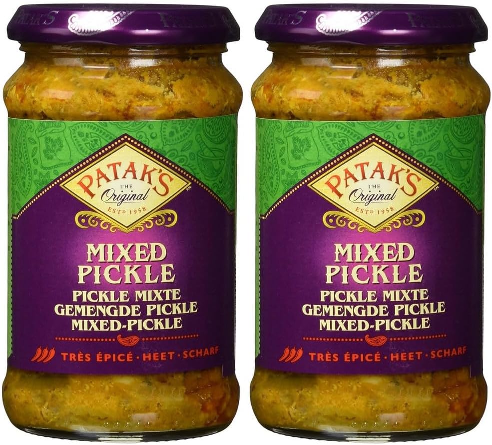 Patak's Mixed Pickle Hot (283g) - Pack of 2