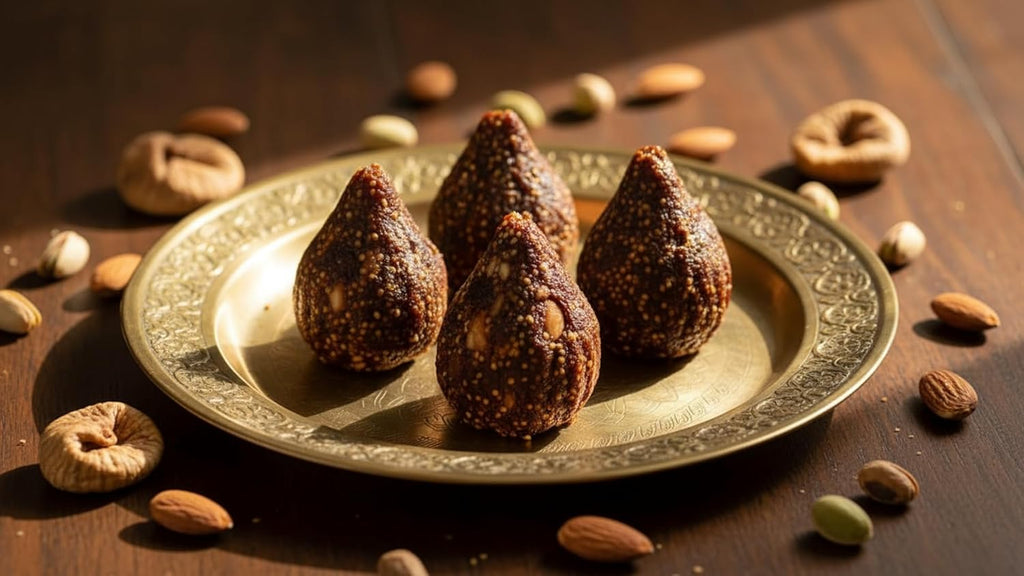Ghasitaram Gifts Indian Sweets - Sugarfree Anjeer Modak, 200g