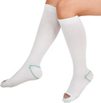 invera Anti Embolism Compression Stockings, Knee High Unisex Ted Hose Socks 15-20 mmHg Moderate Level