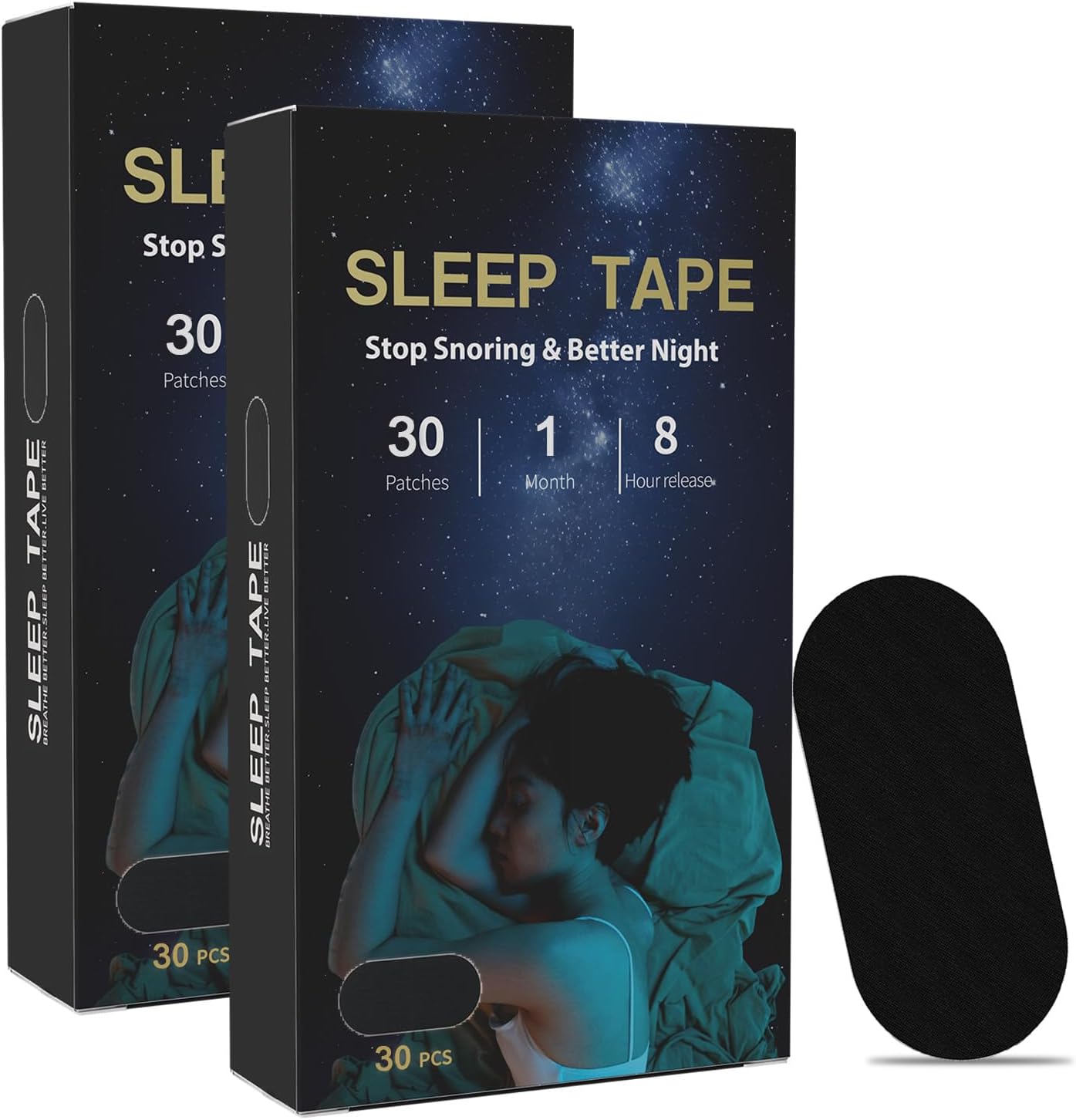 Mouth Tape for Sleeping 60 Pack Strong Adhesive Tape,AR-8