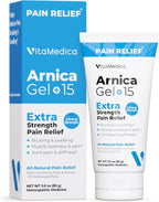 VitaMedica Arnica Gel Plus 15 Healing Plant Compounds, Extra Strength Formula for Bruising, All-Natural Plant-Based Topical Gel