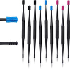 Piriuuo 9 Pcs Ear Wax Removal Tool Spiral Ear Wax Remover Silicone Ear Cleaning Kit Reusable Ear Cleaner Wax Remover for Ears Safe Ear Wax Removal Tool for Olders Adult Kids