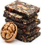 Black Sesame Cake with Red Date, Walnut & Goji Berry - 250g, Handmade, No Added Sucrose, Natural Ingredients, Sweetened with Maltose, Suitable for Kids & Seniors