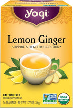 Yogi Tea Lemon Ginger Tea Bags, 16 ct