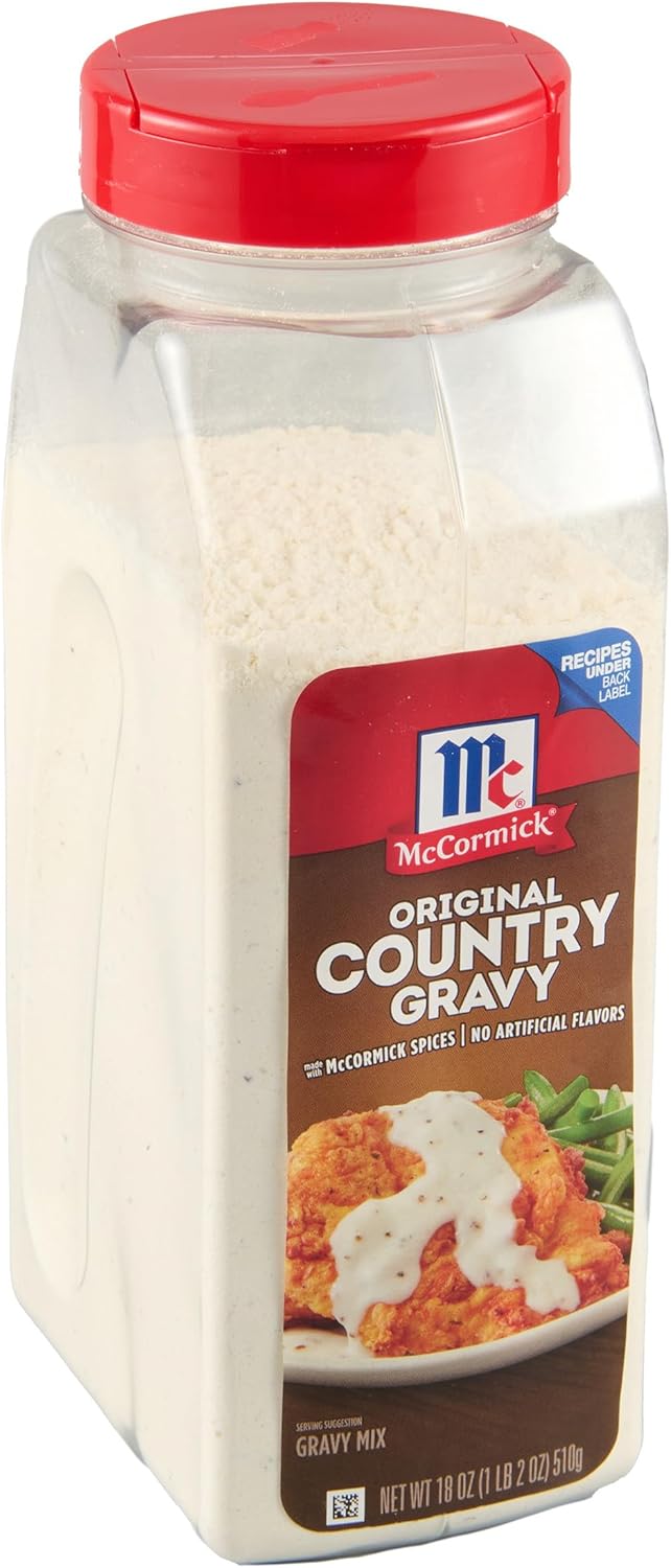 McCormick Country Gravy Mix, 18 oz