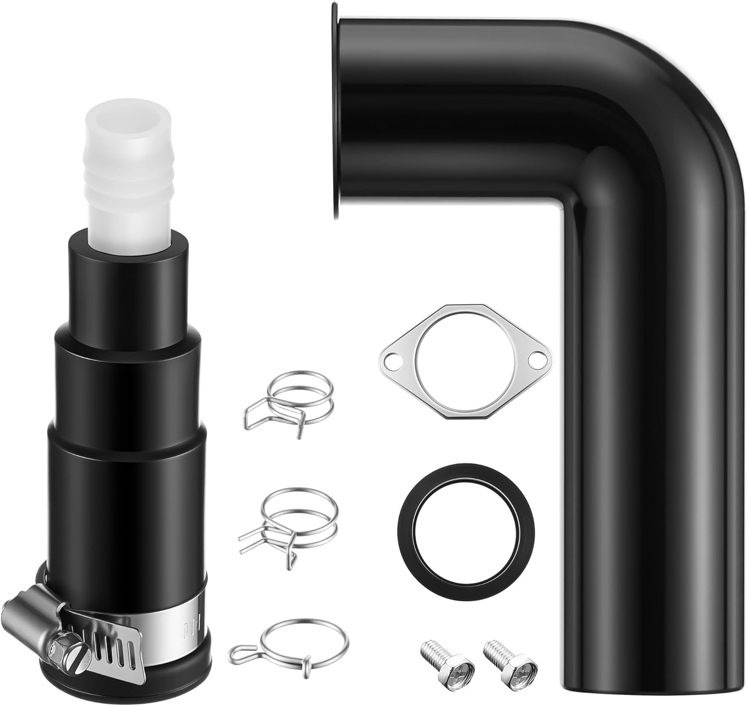 Saillong Dishwasher Drain Hose Adapter & Garbage Disposal Drain Elbow Kit, Compatible with Insinkerator Garbage Disposals, Leak Proof Upgraded Drain System, Essential Replacement Parts Included