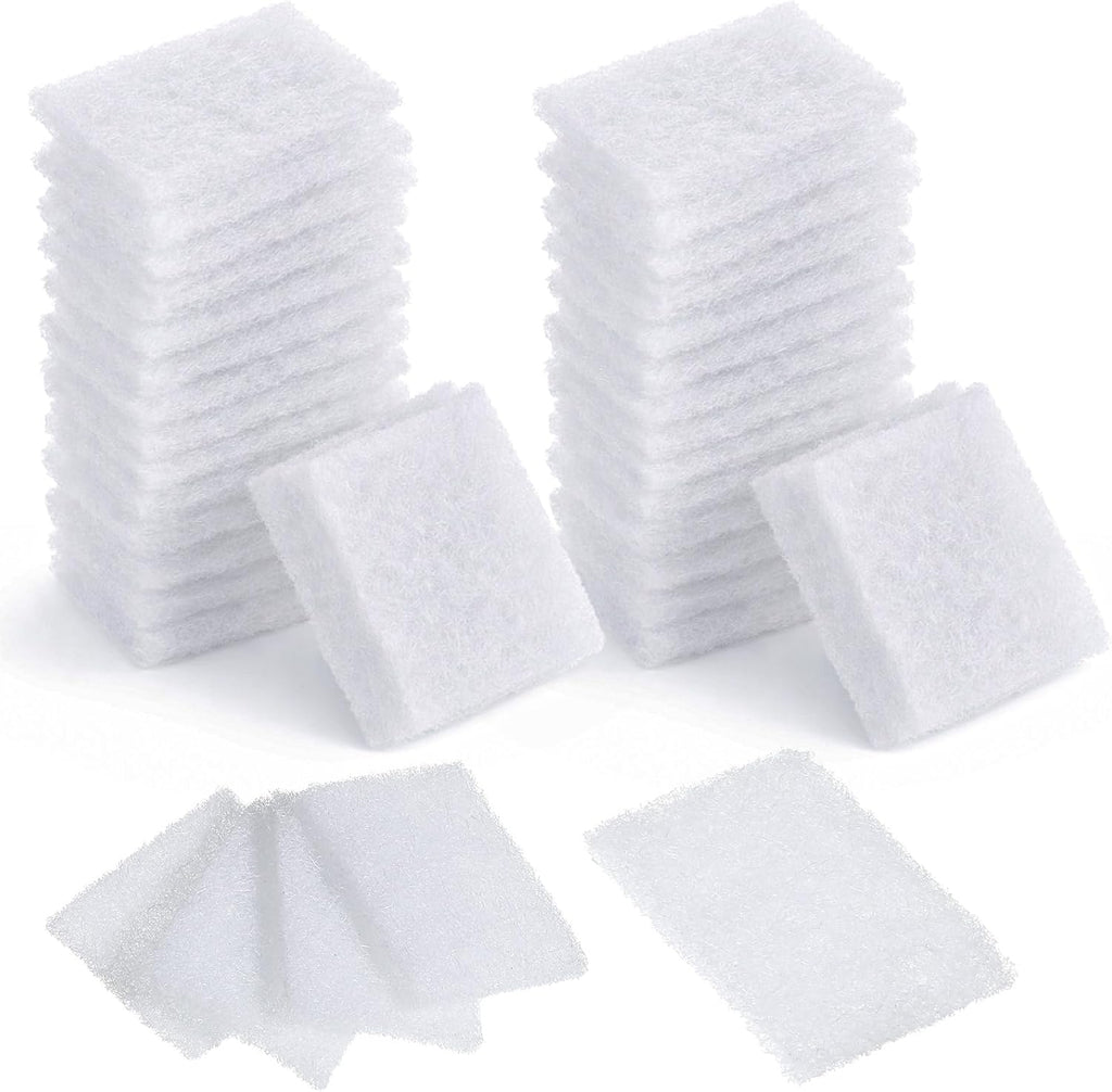 100 Pack Unscented Aroma Pads Aroma Oil Refill Pads White Aromatherapy Perfume Diffusers Microfibre Humidifier Pad Replacement for Home Electronic Equipment Locket Scent Ball Plug-in Diffuser