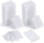 100 Pack Unscented Aroma Pads Aroma Oil Refill Pads White Aromatherapy Perfume Diffusers Microfibre Humidifier Pad Replacement for Home Electronic Equipment Locket Scent Ball Plug-in Diffuser