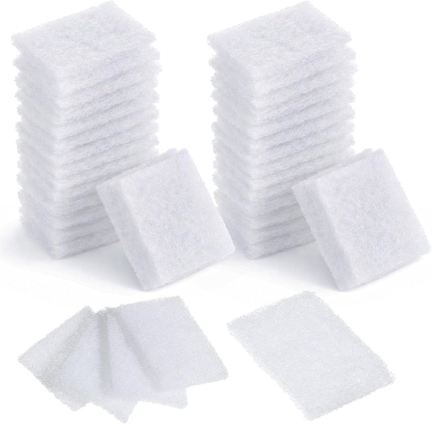 100 Pack Unscented Aroma Pads Aroma Oil Refill Pads White Aromatherapy Perfume Diffusers Microfibre Humidifier Pad Replacement for Home Electronic Equipment Locket Scent Ball Plug-in Diffuser