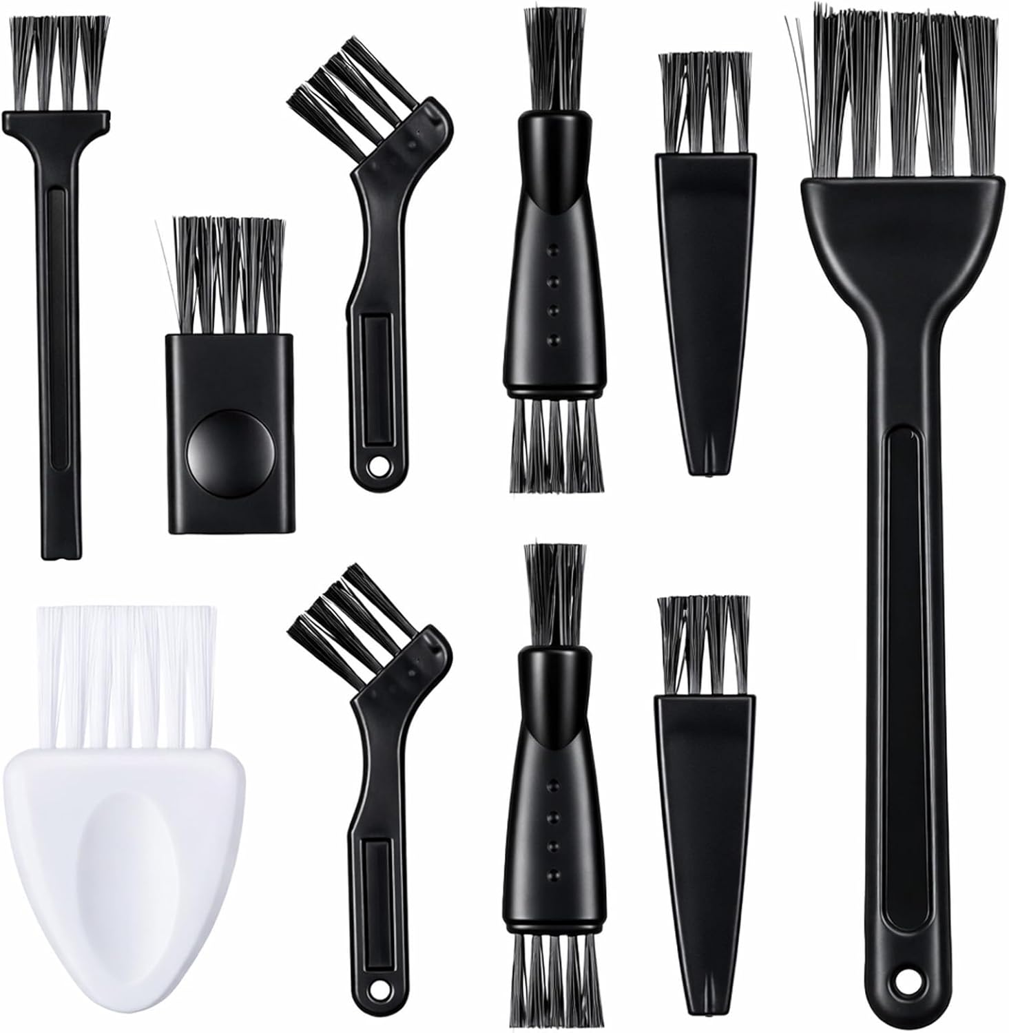 10PCS Electric Razor Brush, Shaver Cleaning Brush, Multifunctional Household Appliance Cleaner Kit for Shaver, Blender, Coffee Maker, Keyboard, Car