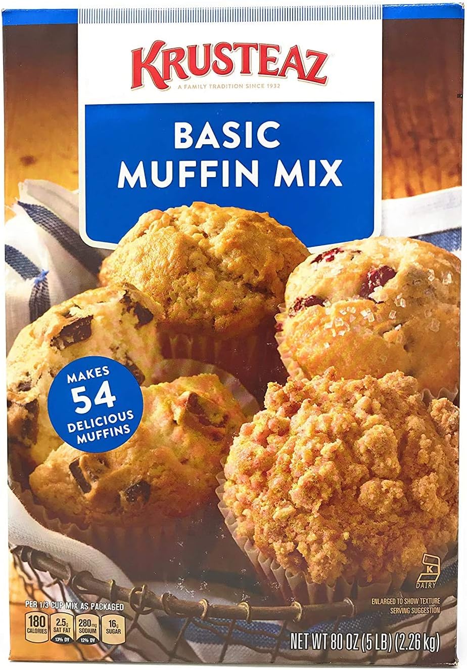 Krusteaz Professional All Purpose Muffin Mix, 5 lb