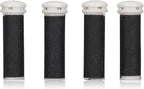 4pcs Coarse Replacement Roller Electric Foot File Refill Heads Grinding Tool Replacement Head for Feet Pedicure Tool