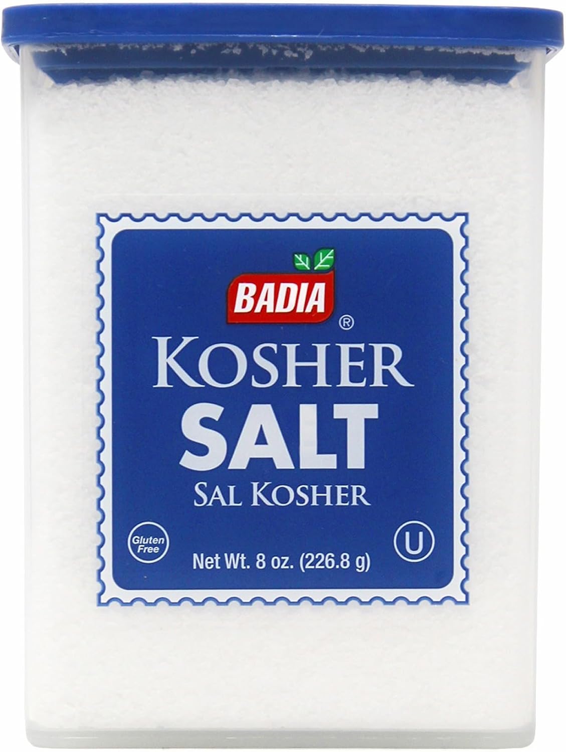 Badia Kosher Salt, 8 oz – Essential Kitchen Kosher Salt for Grilling, Cooking & Everyday Seasoning
