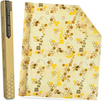 Reusable Beeswax Wraps 13 x 39 Inch Beeswax Wraps for Food Eco-Friendly Sustainable Food Storage Wraps for Sandwich, Cheese, Fruit, Bread, Snacks
