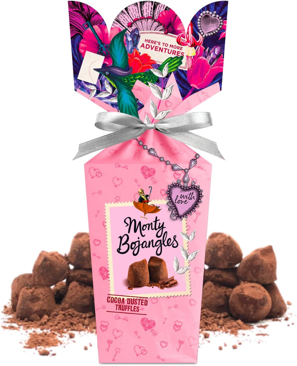 Monty Bojangles Chocolate Truffles Gift Set, 110 GR