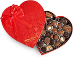 Anthony Thomas, Heart Shaped Box, Mother's Day Chocolates, Milk and Dark Chocolate, Soft Centers, Nuts, Toffee and Caramels, Gift Box, 32 Pieces (14 oz, Milk and Dark)