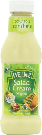 Heinz Salad Cream Original, 14.9-Ounce Squeeze Bottle (Pack of 6)