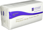 Hoffmaster Beverage Napkins, 2-Ply 9 1/2 X 9 1/2, White, Embossed, 1000/carton
