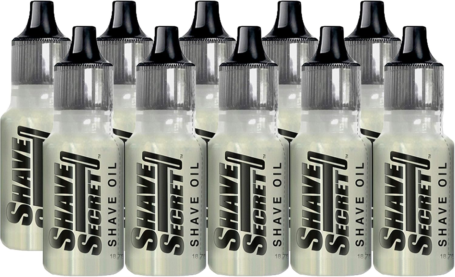 Shave Secret Shaving Oil - The Best Shave Ever! 18.75Ml (10 Pack)