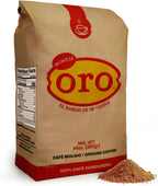 Mi cafe es ORO – Ground Coffee 100% Honduran Dark Roast; Exotic Flavor; Smooth Aroma; Ideal for Drip Coffee, Espresso, or French Press Brewing – Freshly Packed Coffee Bags – 14 Oz | 1-Pack